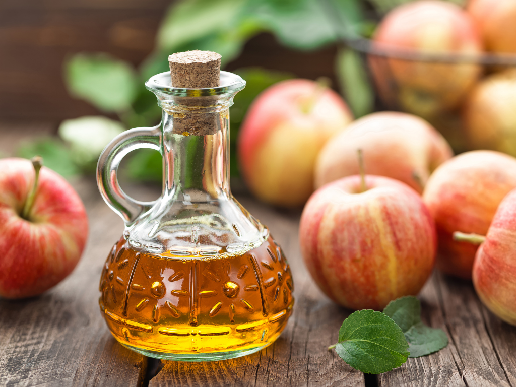 Apple cider vinegar is good for your skin